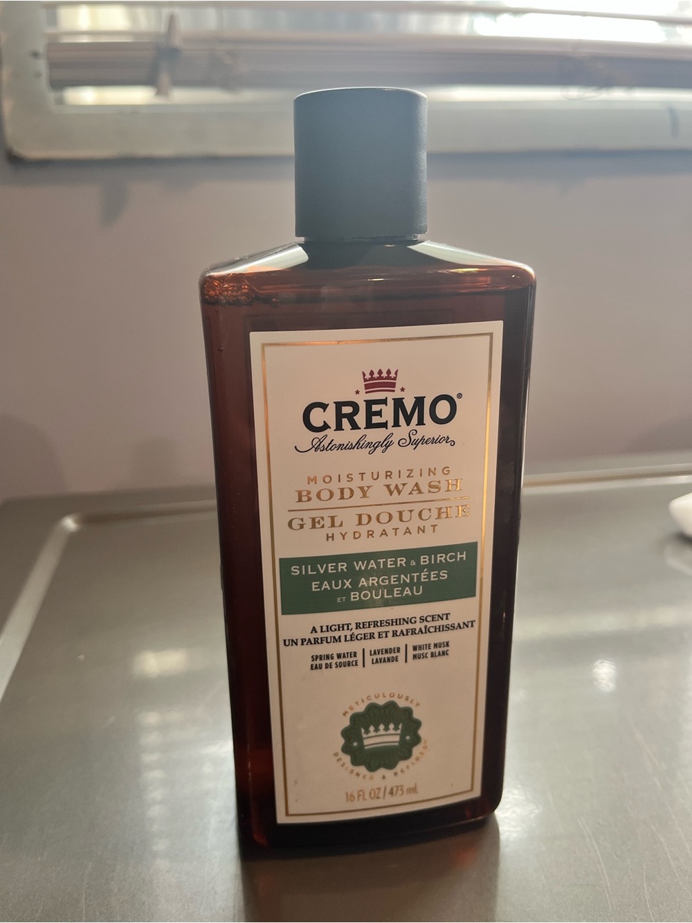 CREMO body wash - Silver Water & Birch